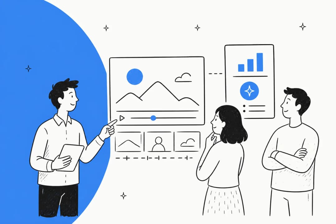 Illustration representing Gemini Omni 1.1 Flash per-second AI video generation pricing
