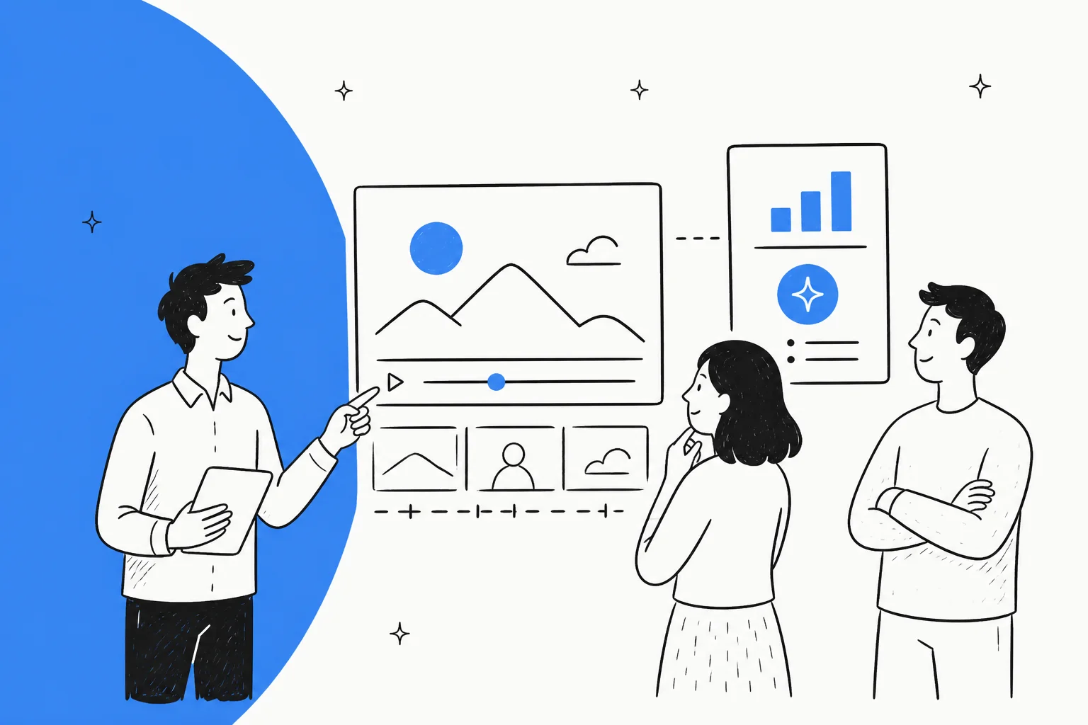 Illustration representing Gemini Omni 1.1 Flash per-second AI video generation pricing
