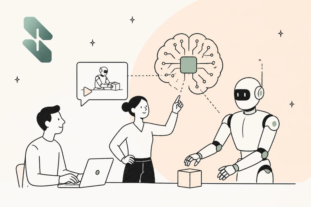 Skild AI S1 robotics foundation model that learns a task from a single video demonstration