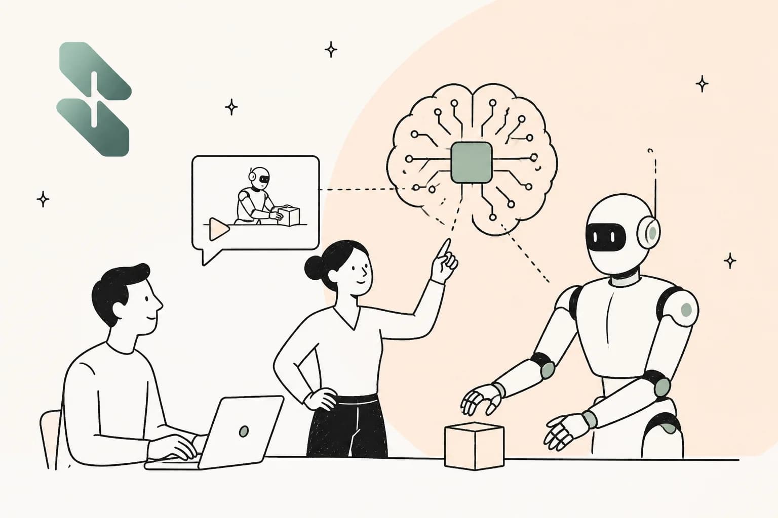 Skild AI S1 robotics foundation model that learns a task from a single video demonstration