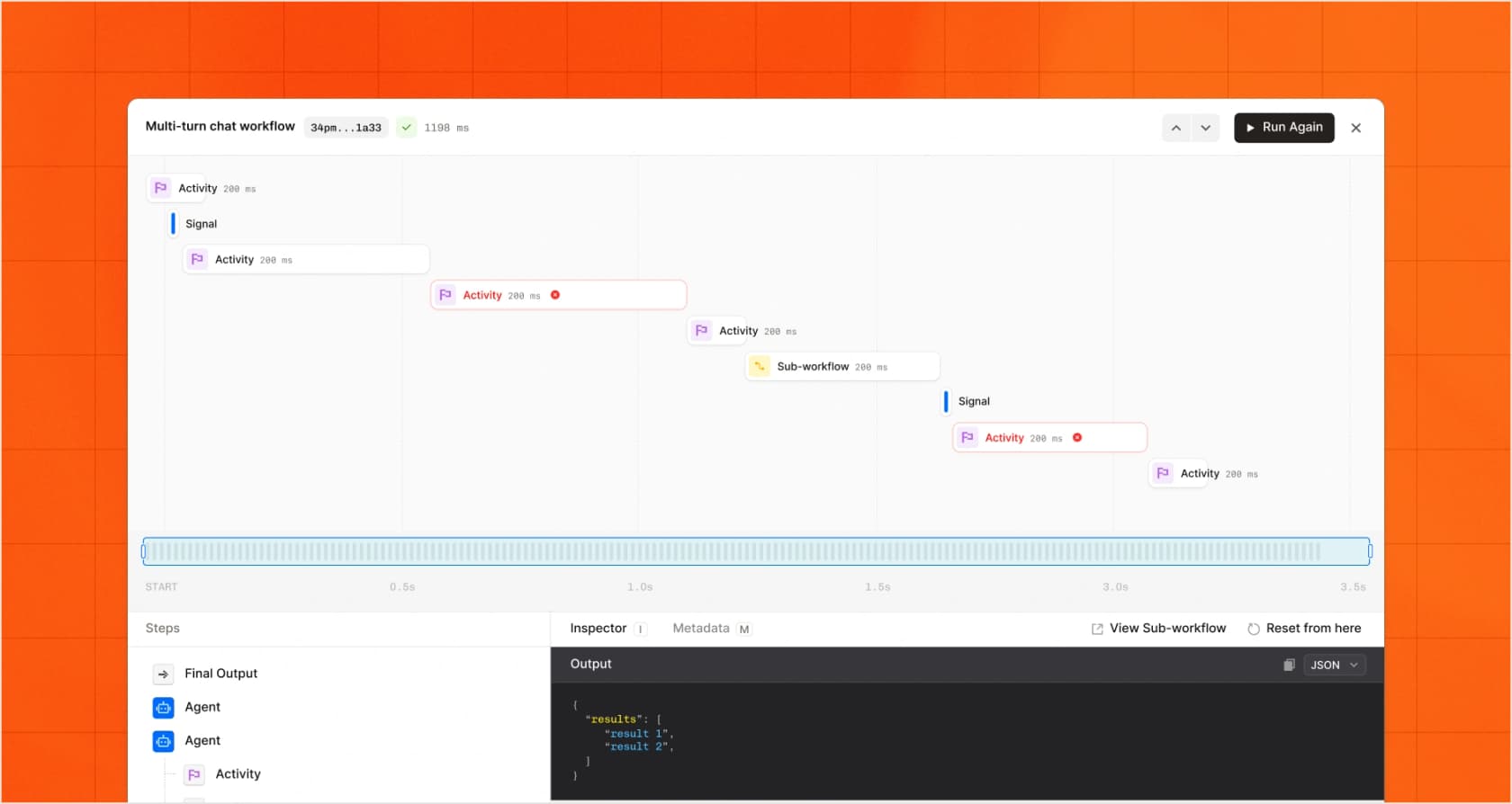 Mistral AI Studio Workflow-Builder-Oberfläche, entnommen aus Mistral