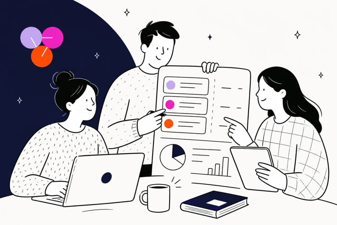 Ilustração de destaque apresentando um detalhamento de preços da Together AI para 2026, com a logomarca da Together AI em um fundo esbranquiçado quente