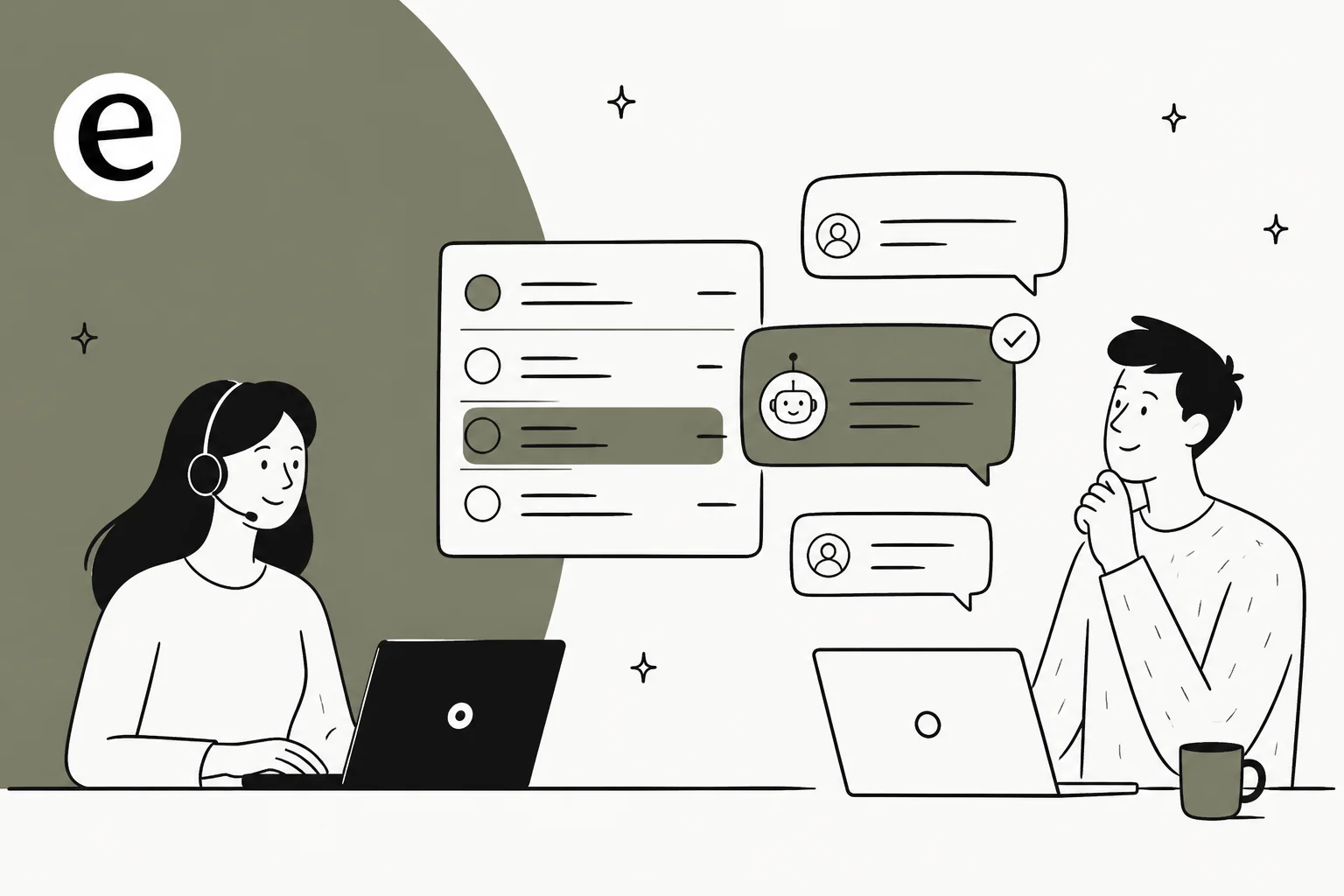 Illustrated hero banner for a roundup of the best helpdesk tools for startups in 2026