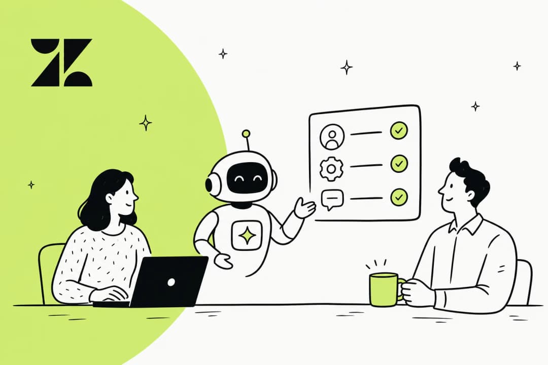 Zendesk Advanced AIの価格内訳をコストレイヤーで示したイラスト