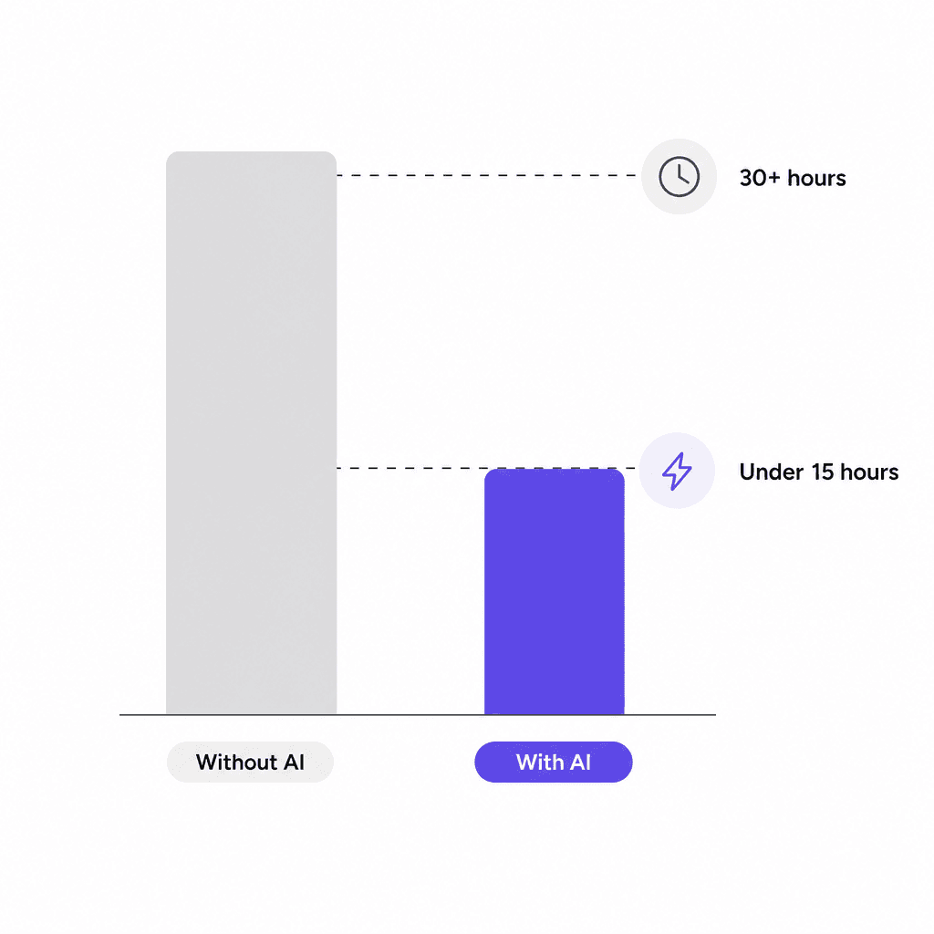 Comparaison du MTTR : sans IA vs avec IA