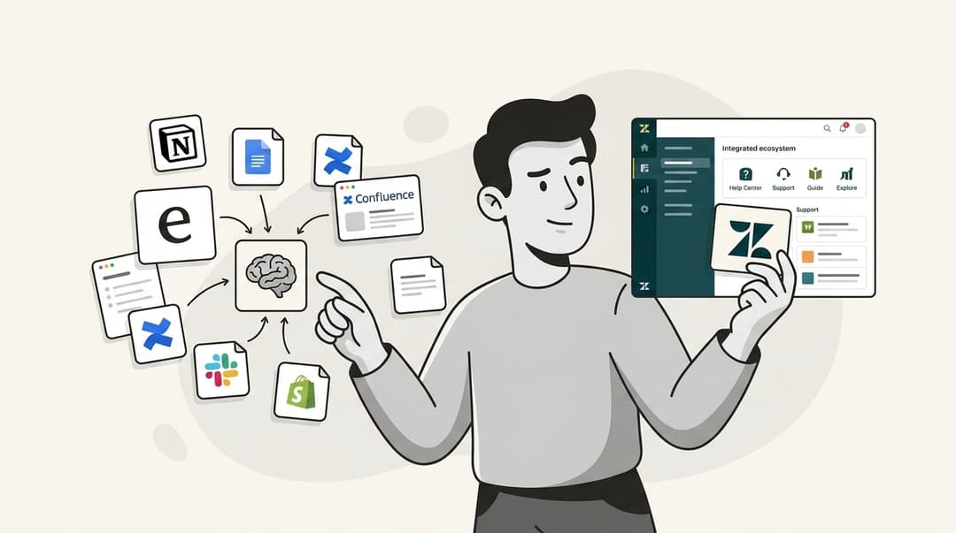 Imagen de banner para Zendesk vs eesel AI: ¿Cuál deberías elegir en 2026?