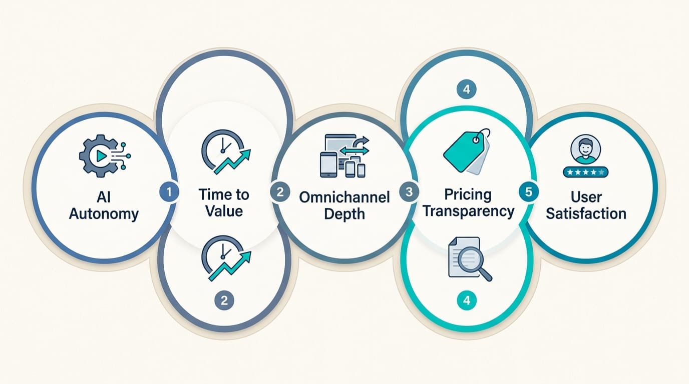 Un enfoque riguroso garantiza que elijas una alternativa que resuelva los cuellos de botella del soporte a largo plazo.