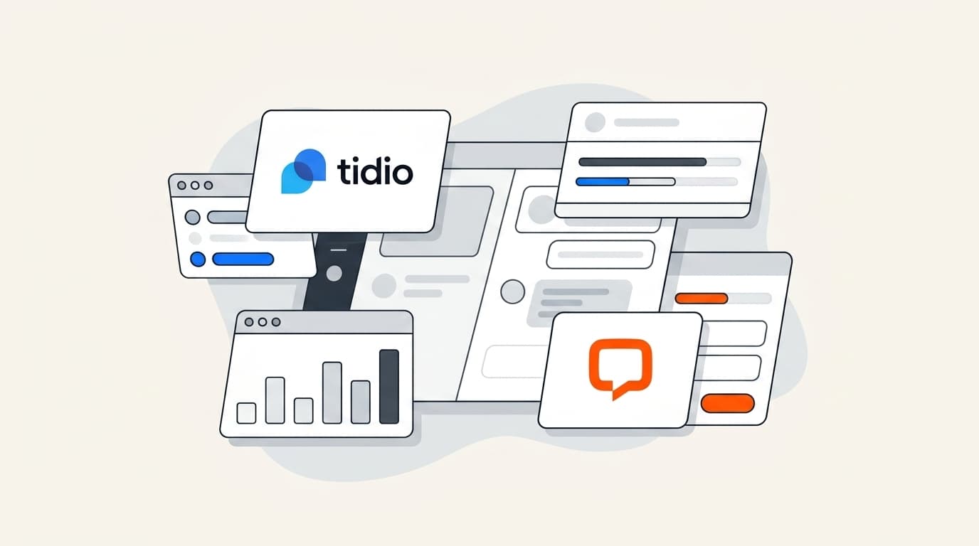 Una comparación profesional de las herramientas de soporte Tidio y LiveChat para 2026