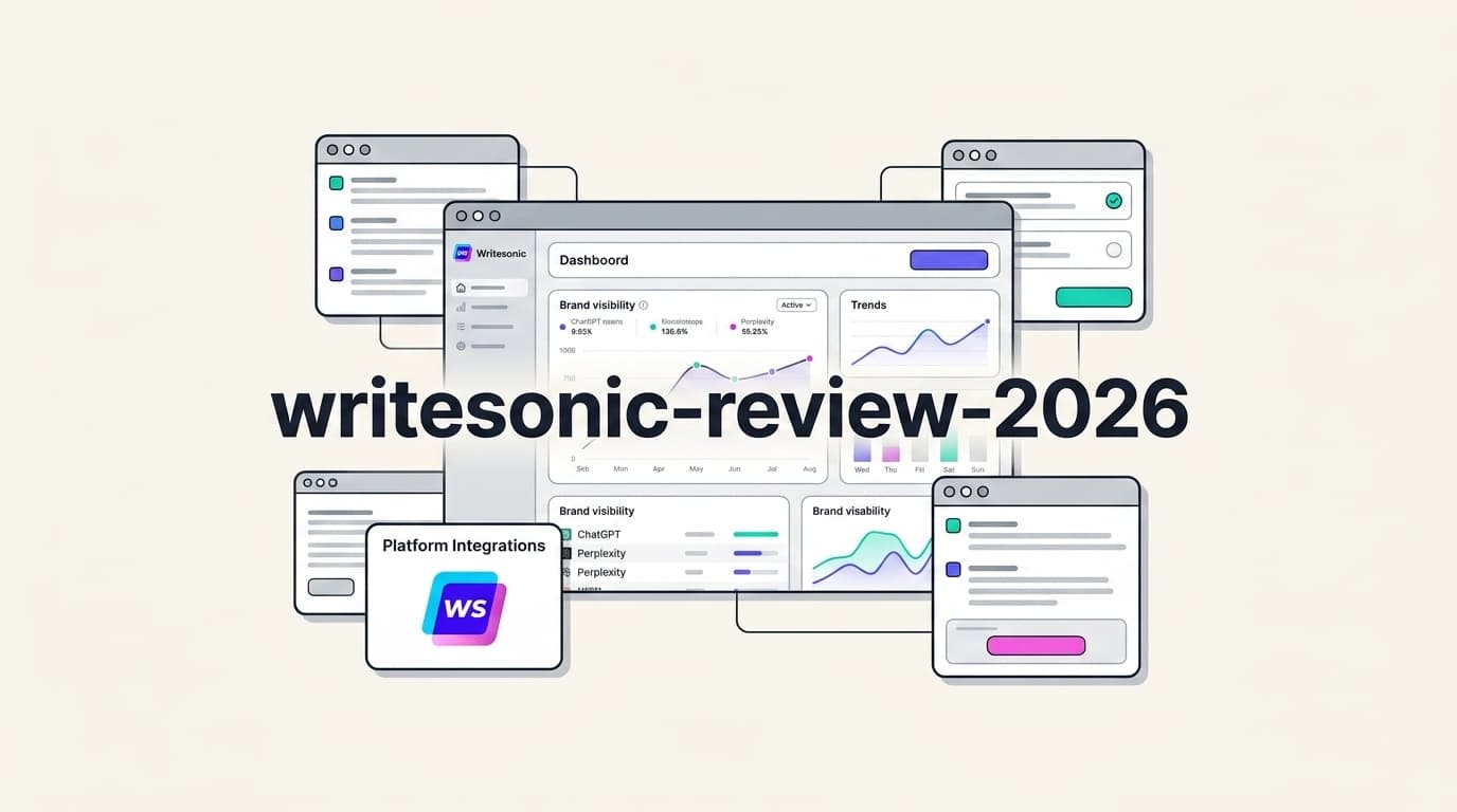 Bannerbild für den Writesonic-Testbericht 2026: Lohnt sich die ultimative KI-Plattform?