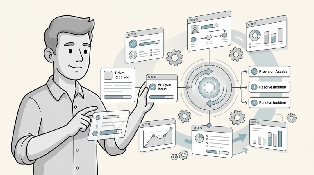 Bannerbild für itsm-workflow-automation im Jahr 2026: Der vollständige Leitfaden zu KI-Teamkollegen