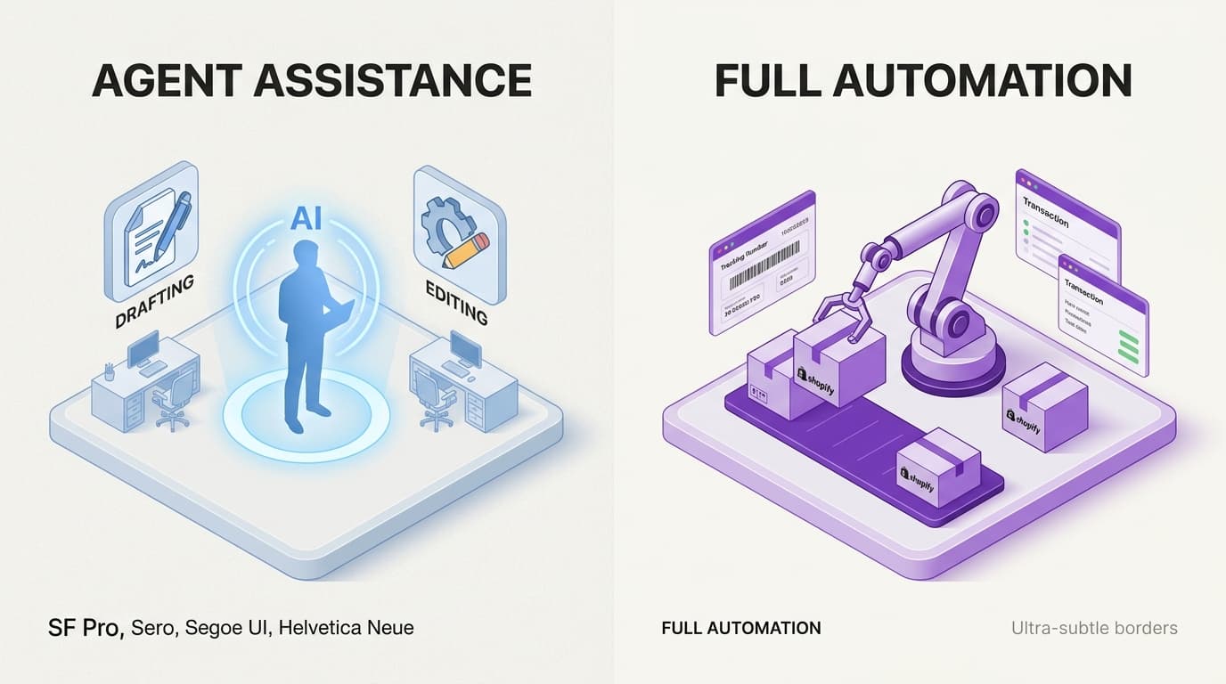 Help Scout und Gorgias bieten unterschiedliche KI-Philosophien, die von menschlicher Unterstützung bis hin zur autonomen Ticketlösung reichen.