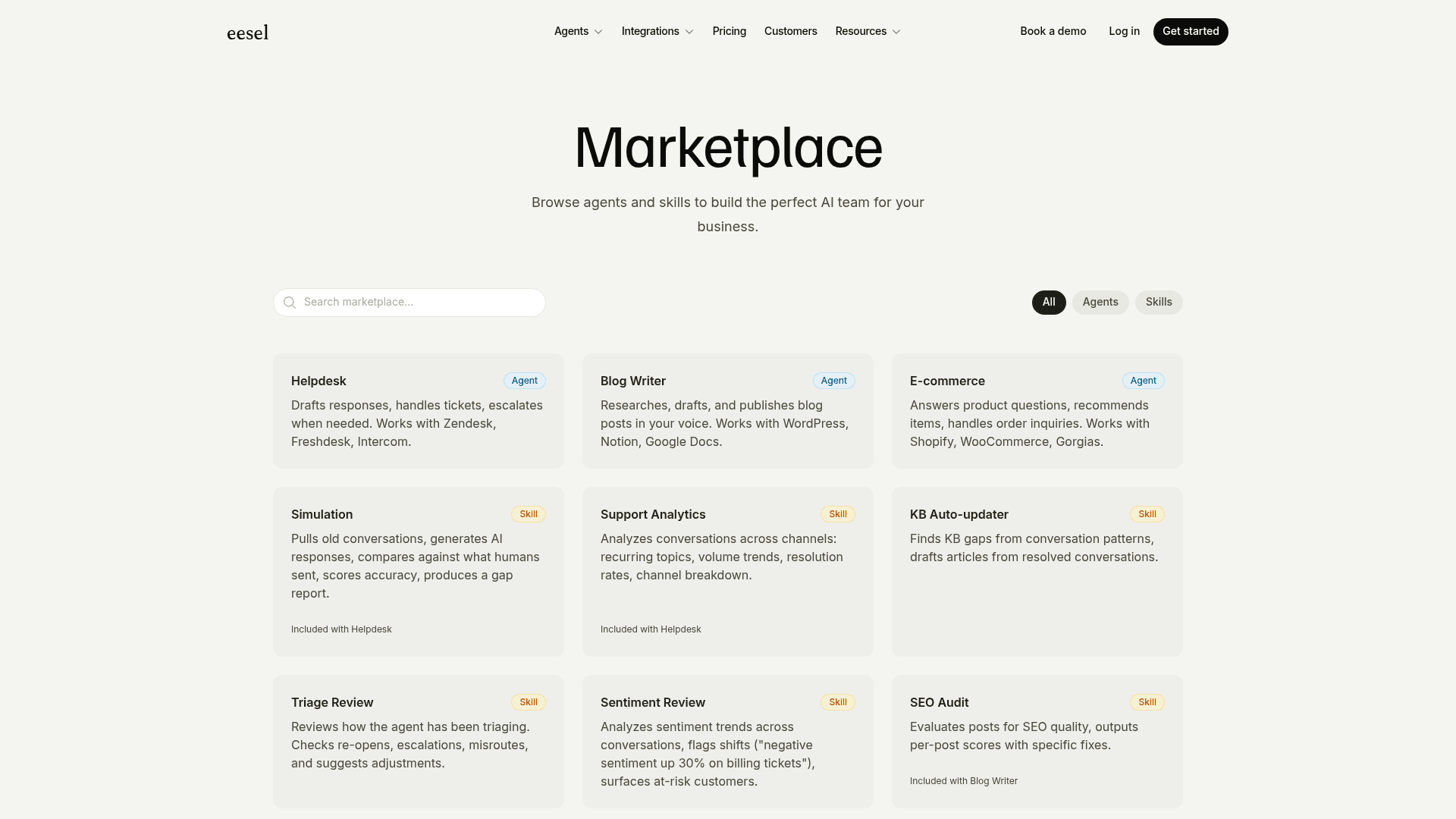 eesel AI allows you to onboard an AI teammate that learns your specific documentation and accessibility policies in minutes.