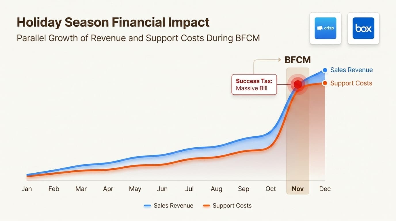 Legacy ticket-based pricing models penalize growth by tethering your support expenses directly to your sales volume.