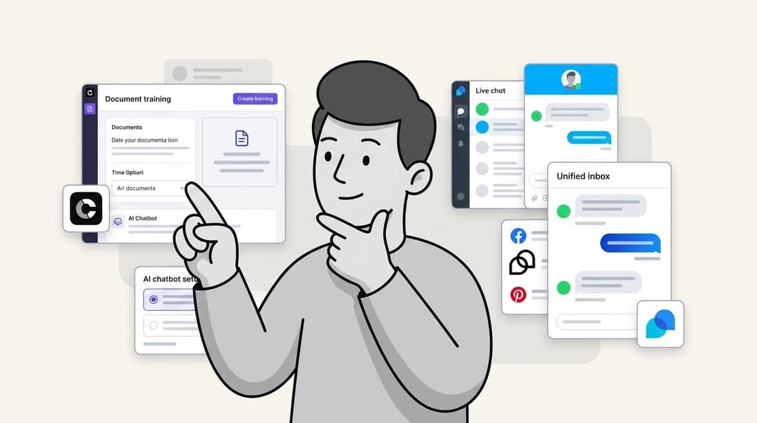Bannerbild für Chatbase vs Tidio: Vollständiger Vergleich 2026
