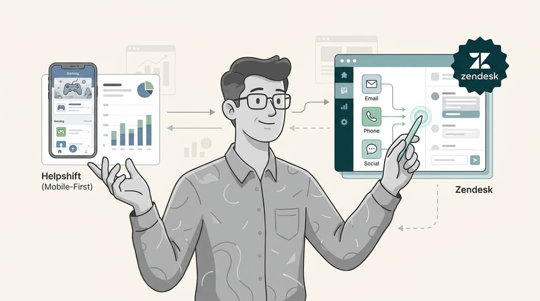 Banner image for Helpshift vs Zendesk: Complete 2026 comparison