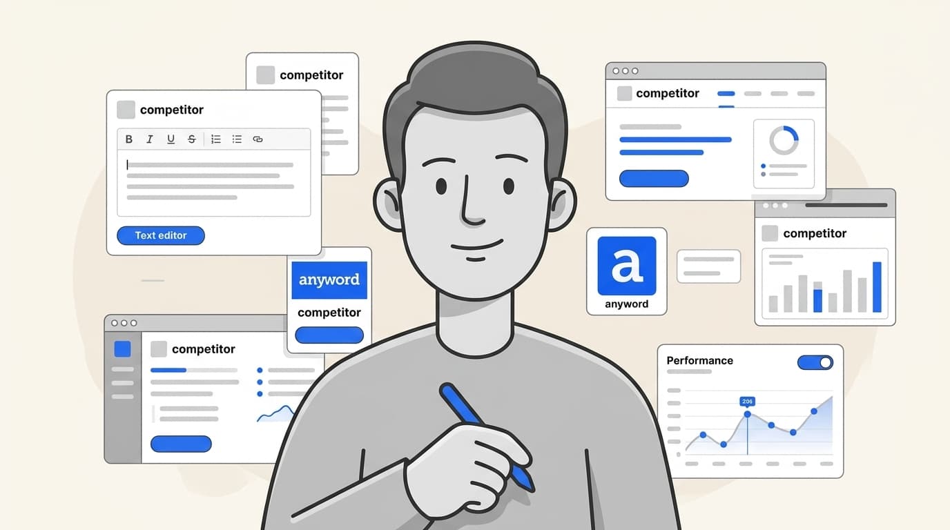 Banner image for I tested 7 Anyword alternatives in 2026: The best AI writers compared