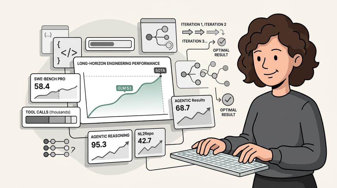 Banner image for GLM 5.1 Guide: The New King of Long-Horizon AI Engineering
