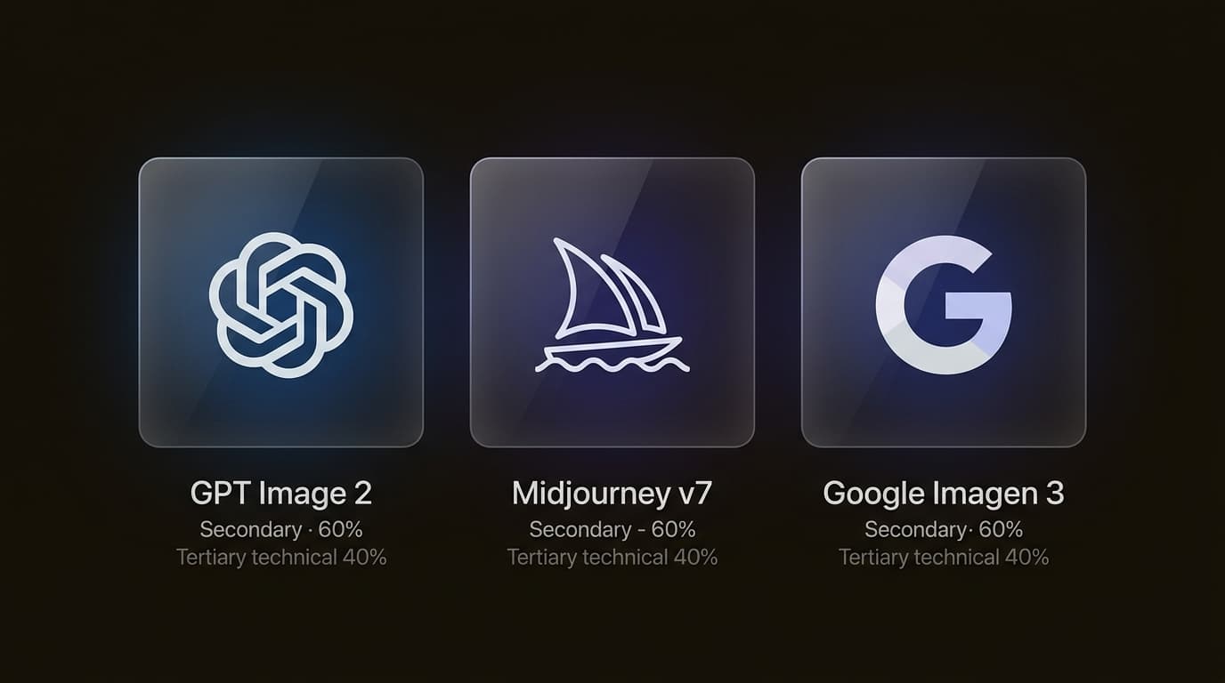 Der KI-Bildmarkt 2026 wird von drei Kraftpaketen definiert: GPT Image 2, Midjourney v7 und Google Imagen 3.