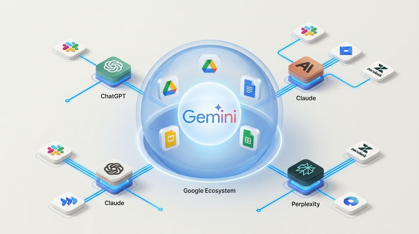 While Gemini excels within the Google ecosystem, specialized alternatives offer more robust integrations with external platforms like Slack, Jira, and Zendesk.