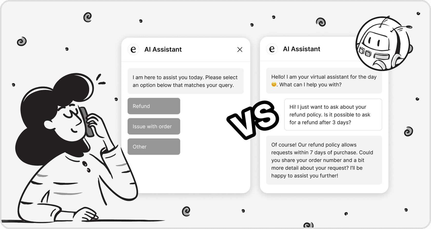 Front customer support AI: Front AI vs. eesel AI