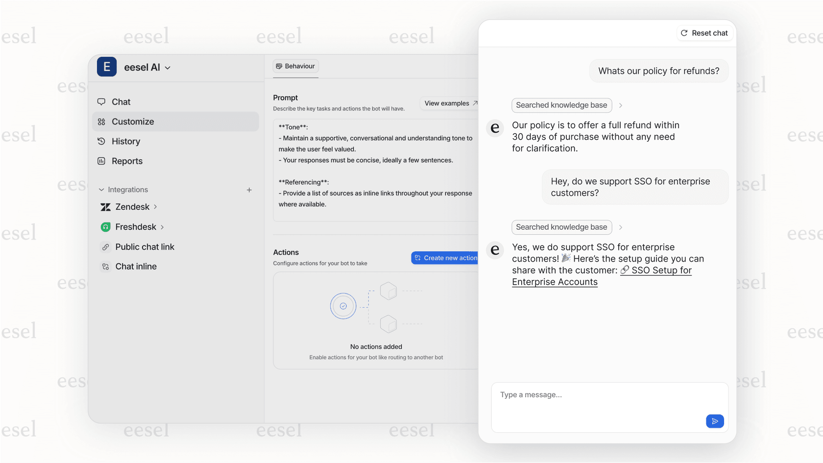 Probando tu chatbot de IA de Slack antes de su implementación.