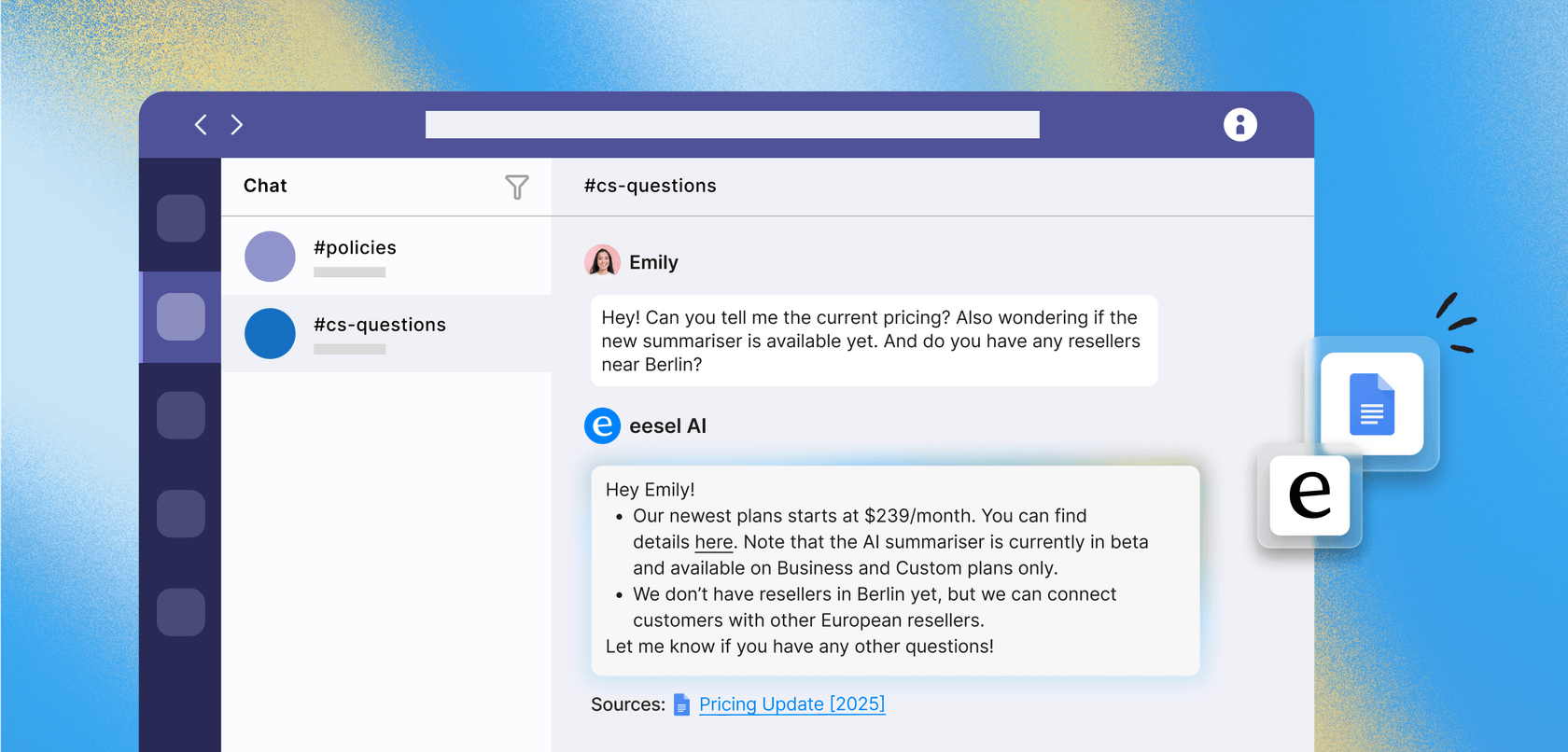 Google Docs Integration Asset