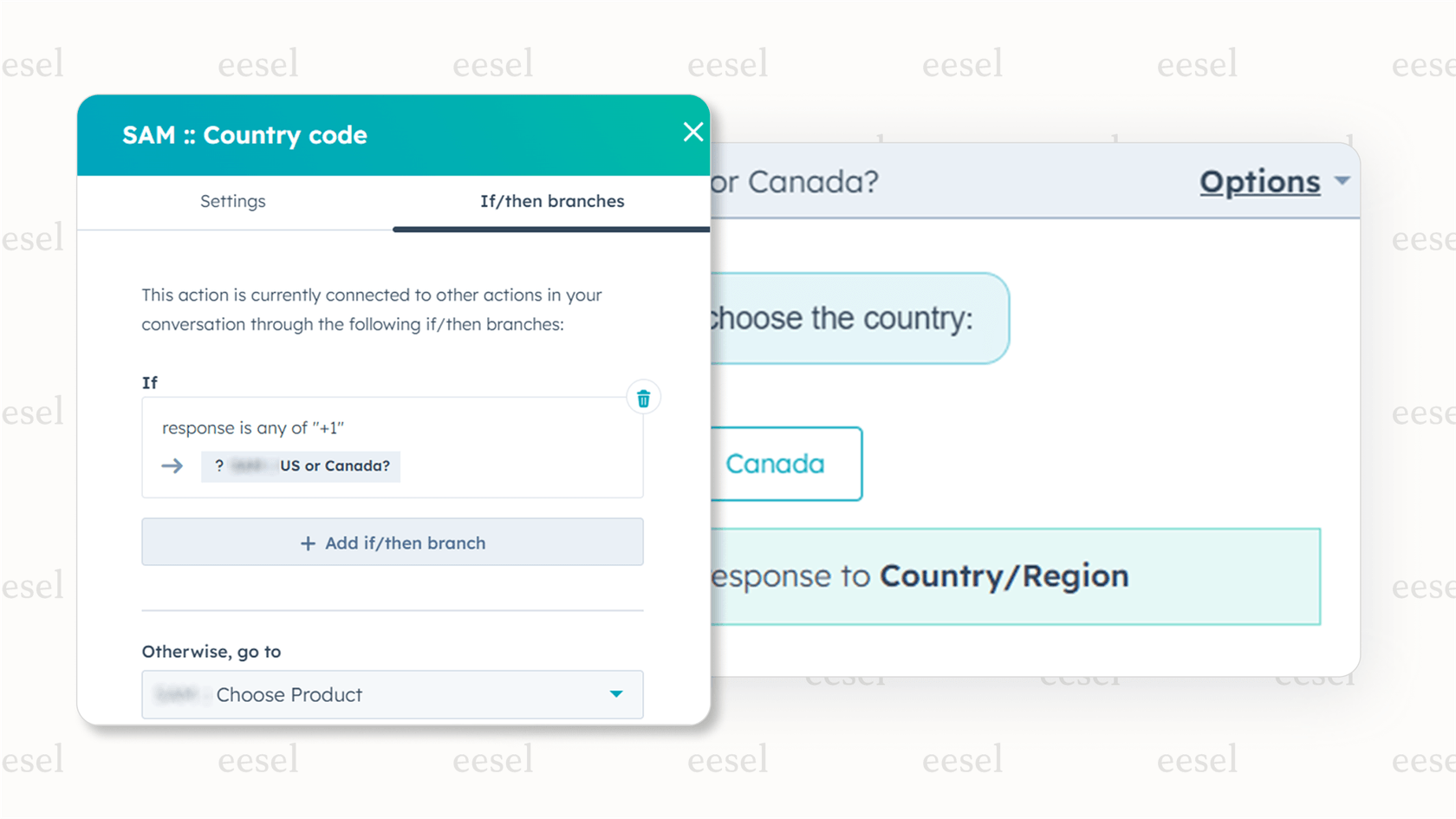 Designing the conversation flow for your HubSpot AI chatbot.