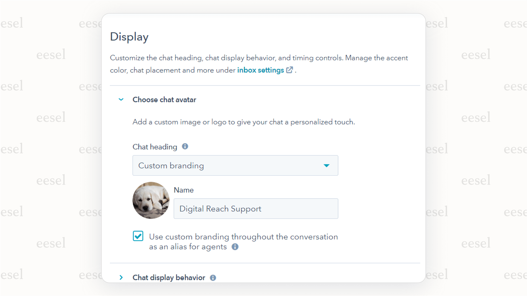 Customizing the appearance and settings of your HubSpot AI chatbot.