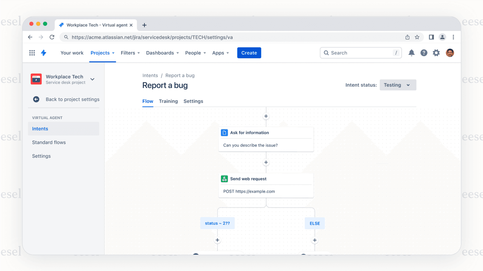 La configuration robuste de l'agent IA Jira natif.