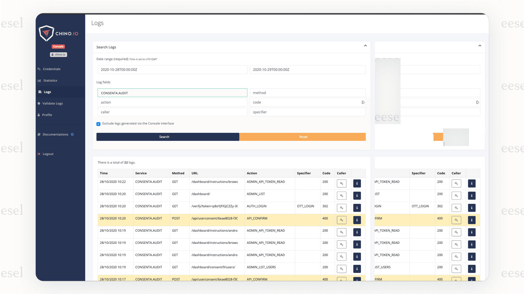 A screenshot of a clean, easy-to-read report dashboard generated by an AI for compliance monitoring system, ready for an audit.