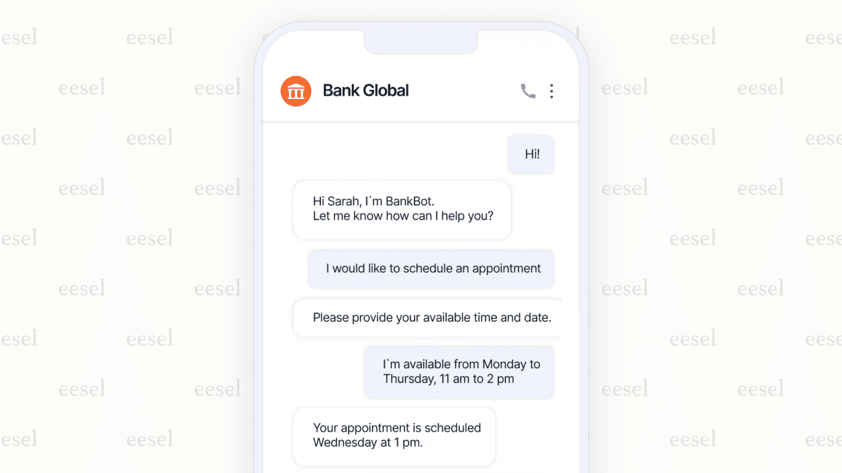Support client personnalisé via l'IA dans la fintech.