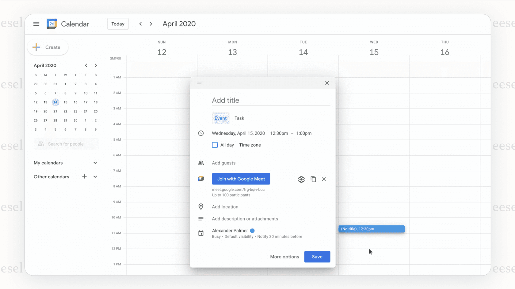 Seamless integration in Google Workspace, one of the best Microsoft Teams alternatives for companies using Google