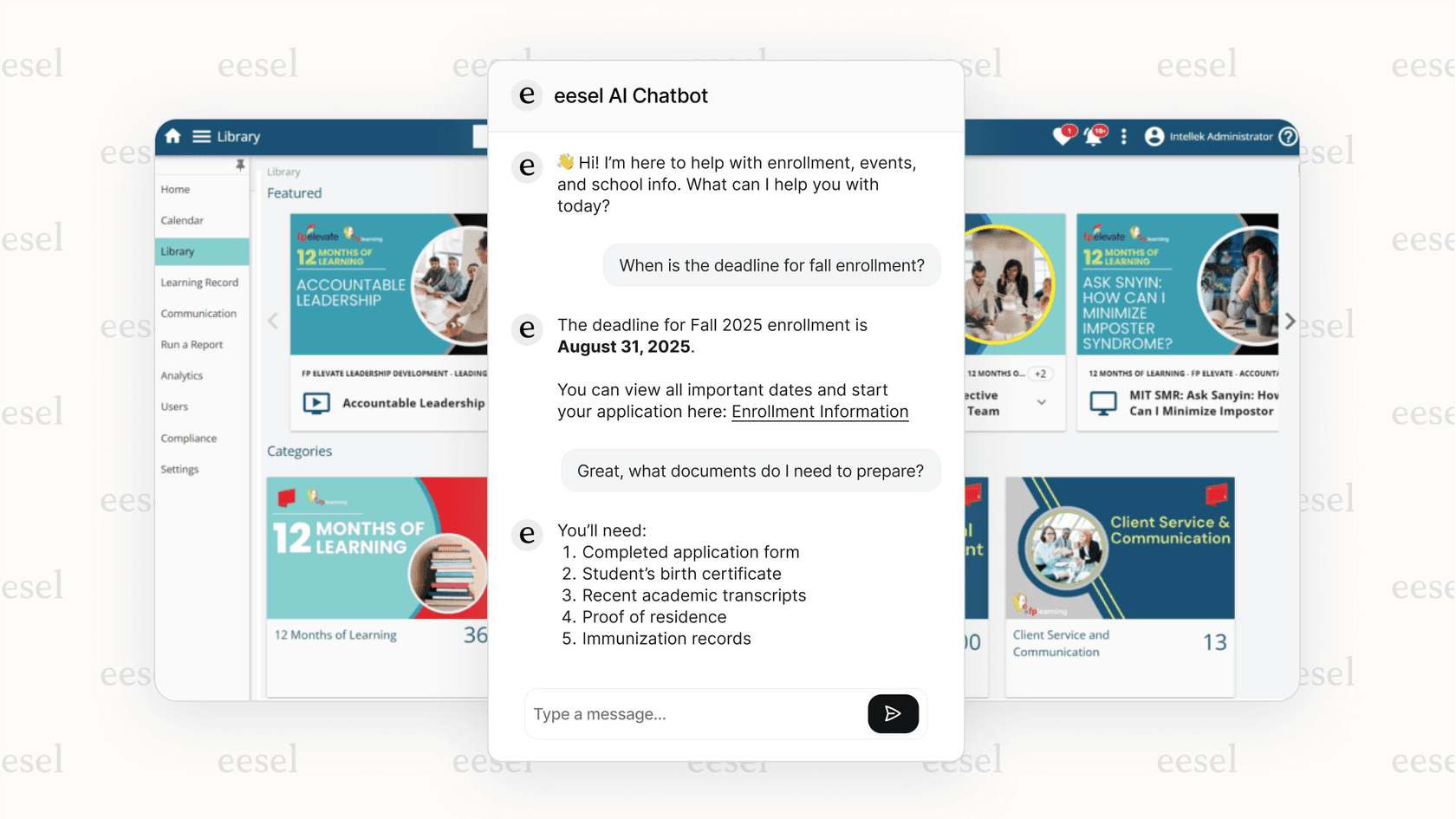 Ein von KI betriebener Website-Chatbot für Schulen bietet Eltern rund um die Uhr Unterstützung.