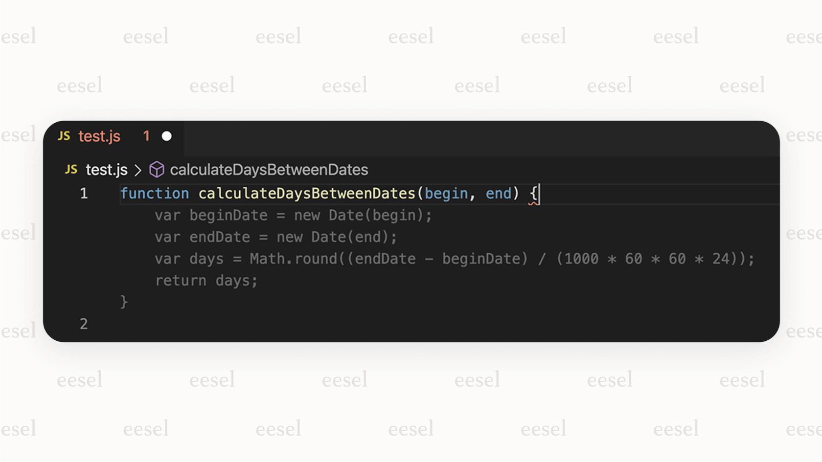 GitHub Copilot suggesting a complete function in a code editor, an example of how AI tools for business can accelerate software development.