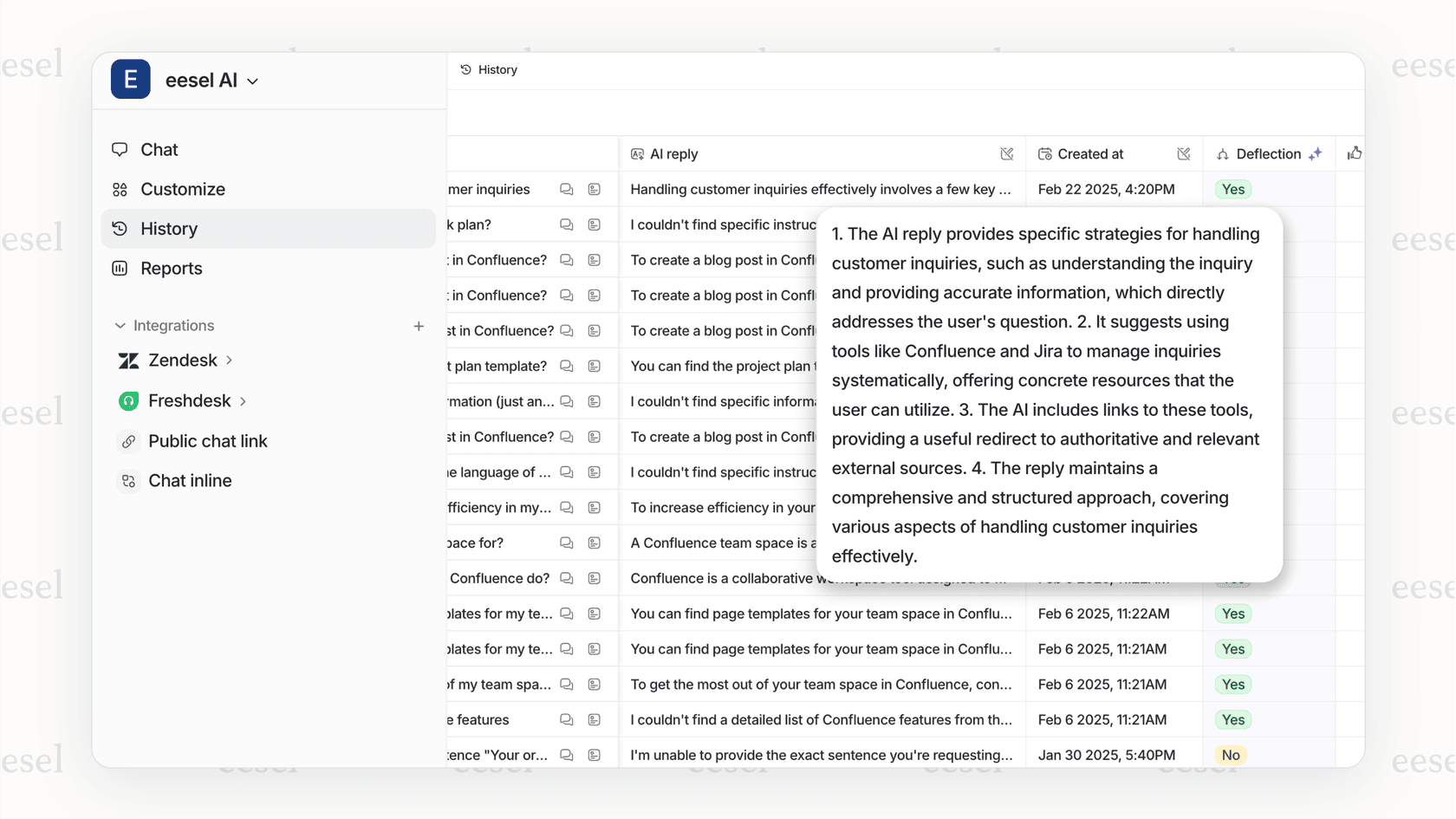 A screenshot showing a human-in-the-loop interface where a person can review and approve answers from an AI for school tool.