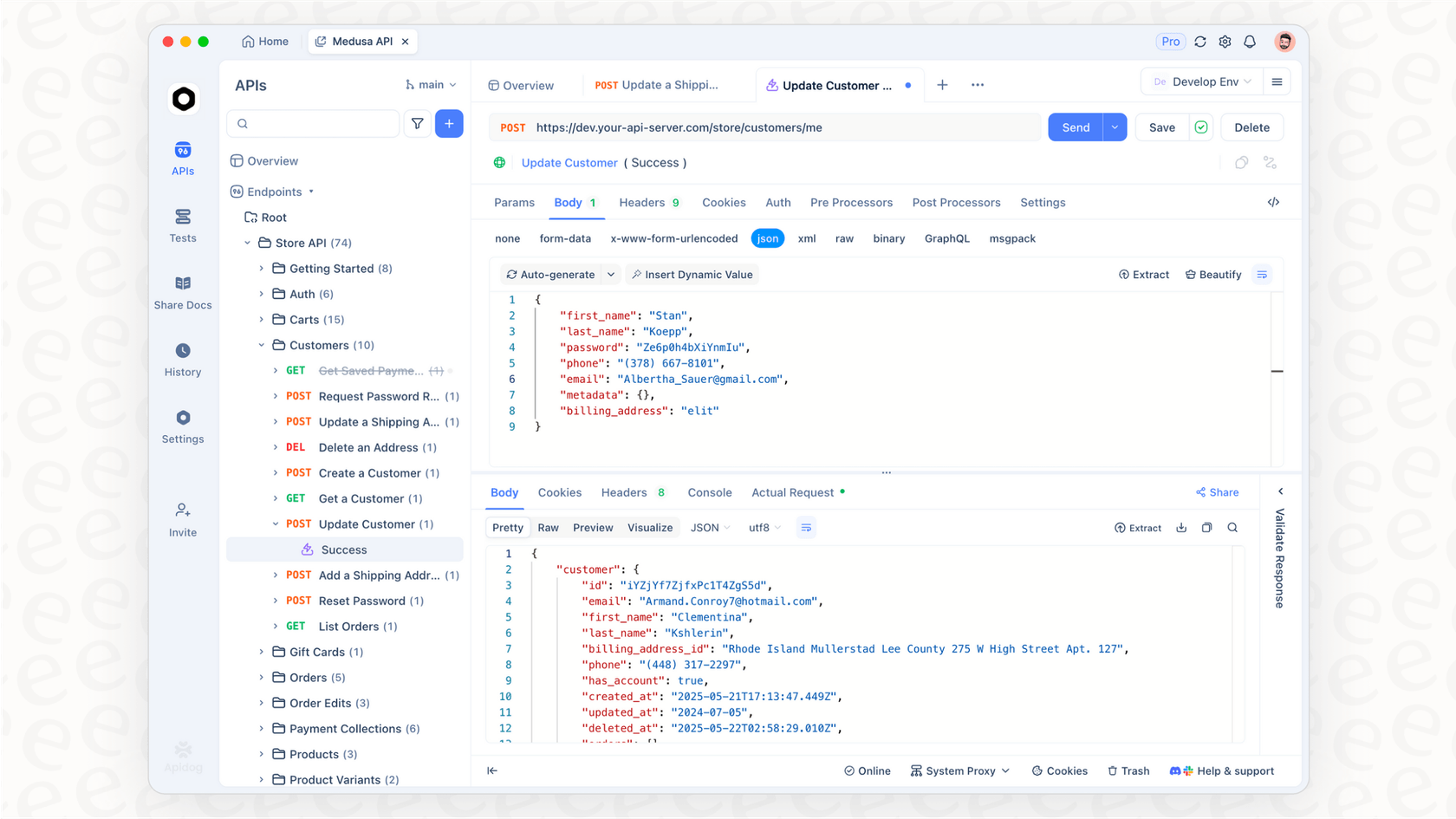 A before-and-after view demonstrating how claude code subagents update documentation to reflect new changes in the codebase.