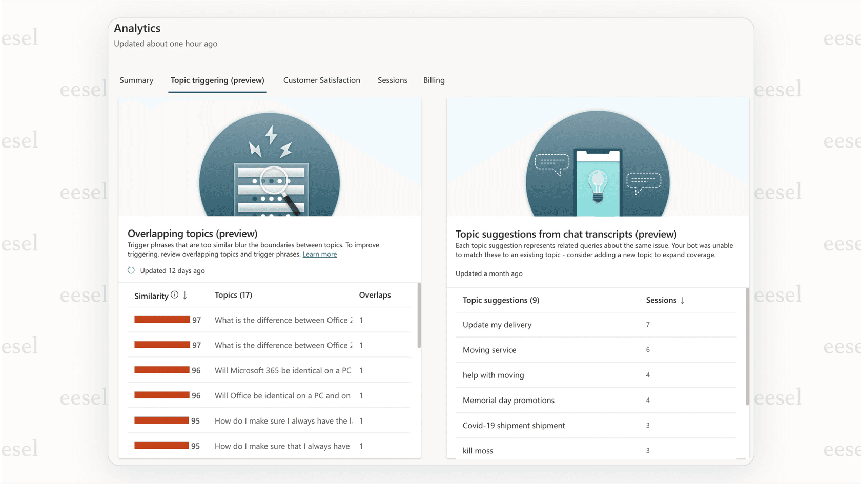 A screenshot of Copilot Studio