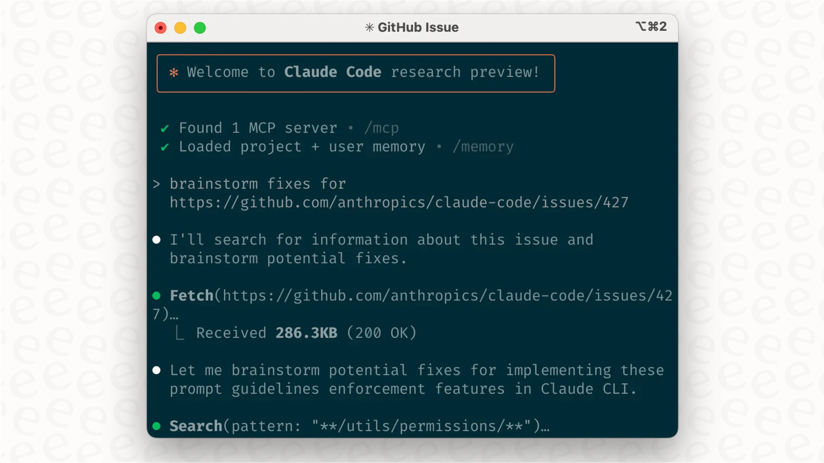 A screenshot of a well-crafted prompt for Claude Code that specifies files and provides external context, demonstrating effective Claude Code best practices for getting better results.