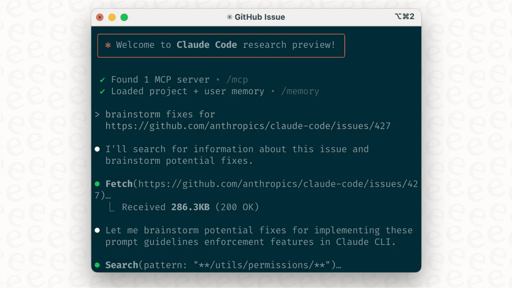 A screenshot of a well-crafted prompt for Claude Code that specifies files and provides external context, demonstrating effective Claude Code best practices for getting better results.