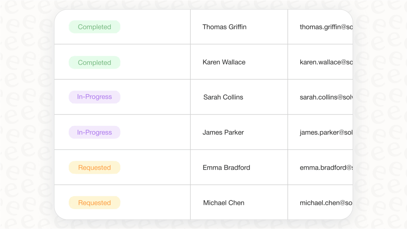 A screenshot of the Solve Intelligence platform