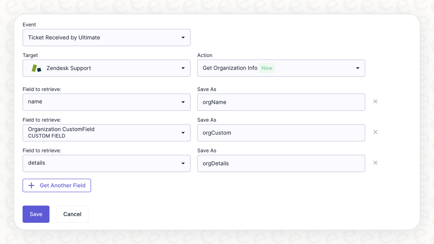 A screenshot showing the Zendesk interface where a user can set up triggers to add followers automatically based on specific ticket conditions.