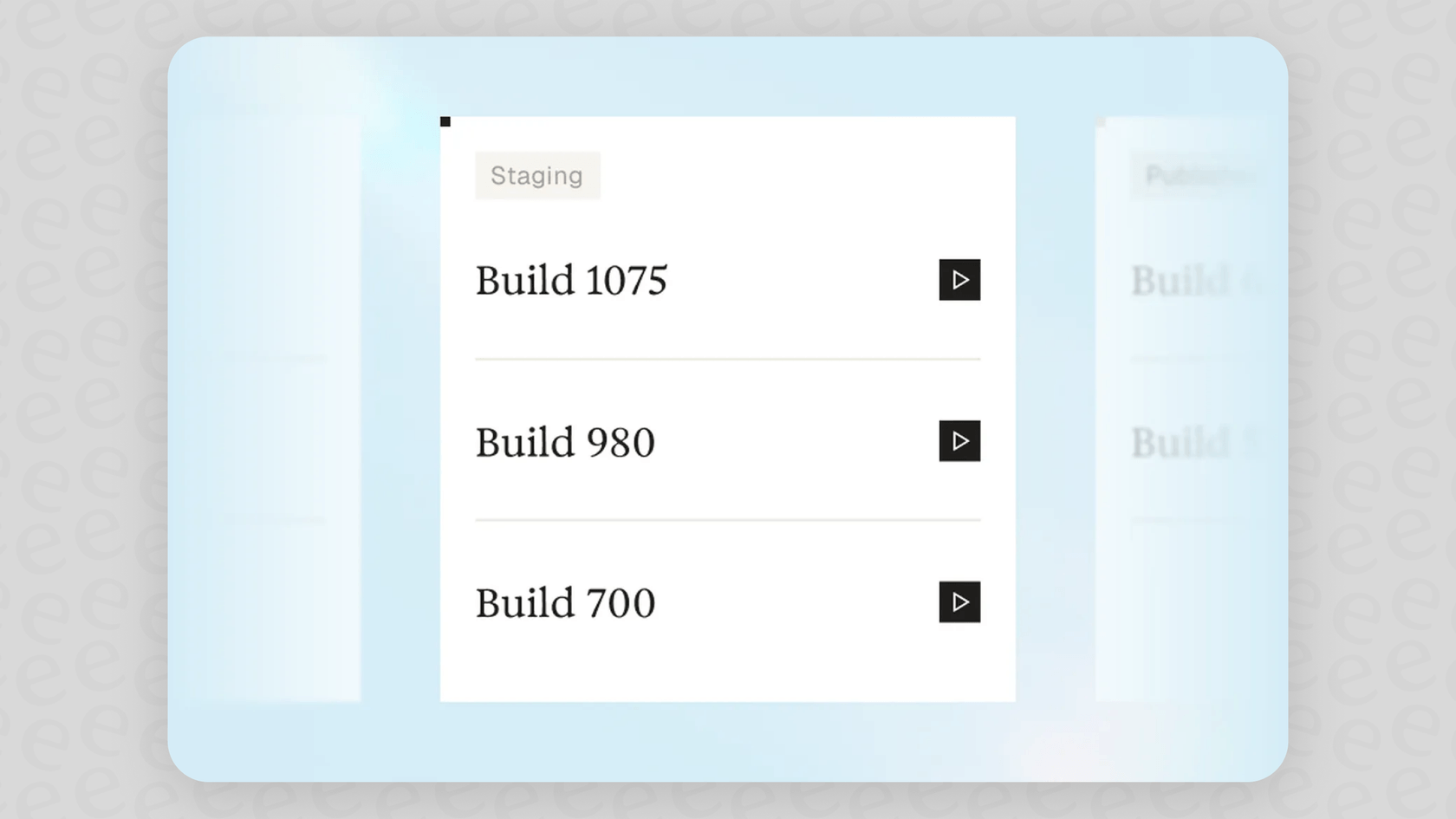 Parloa’s governed lifecycle feature for versioning control.