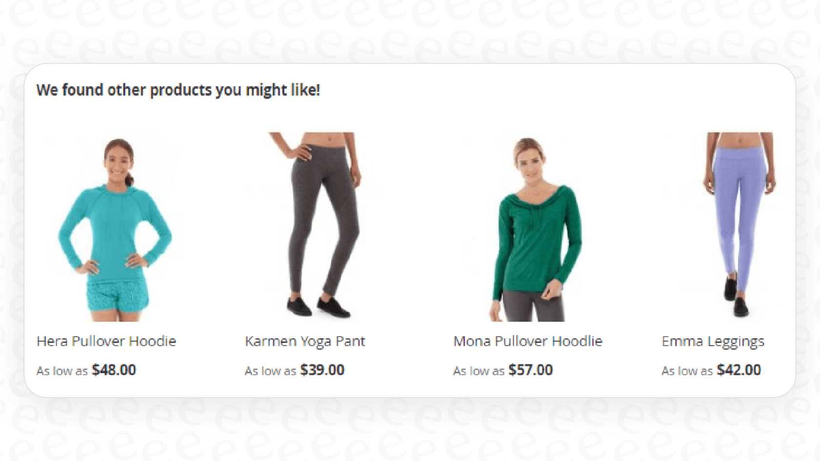 Personalized recommendations in Magento.