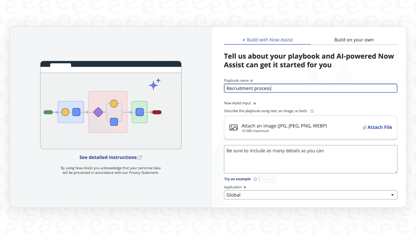 Gerando um playbook com o Now Assist no Conteúdo Generativo da Plataforma de IA da ServiceNow