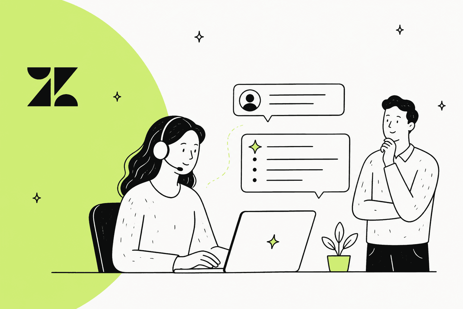 Banner image for Zendesk AI content suggestions for agents: A practical guide
