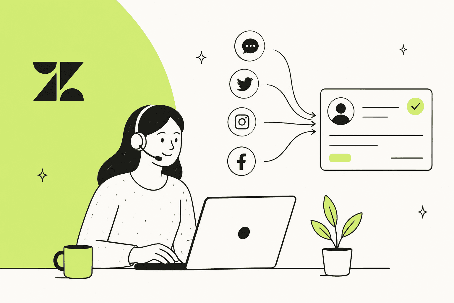 Banner image for How to convert social media messages into Zendesk tickets