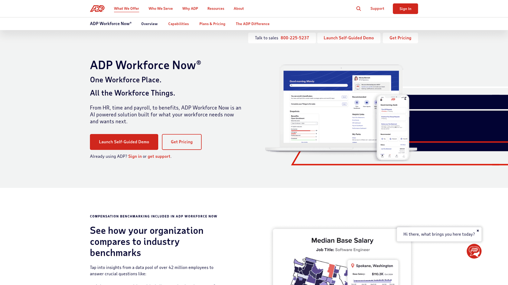 ADP-Workforce-Now-Startseite