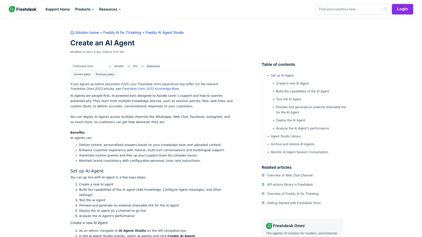 Hilfedokument zur Konfiguration des AI Agent Studio