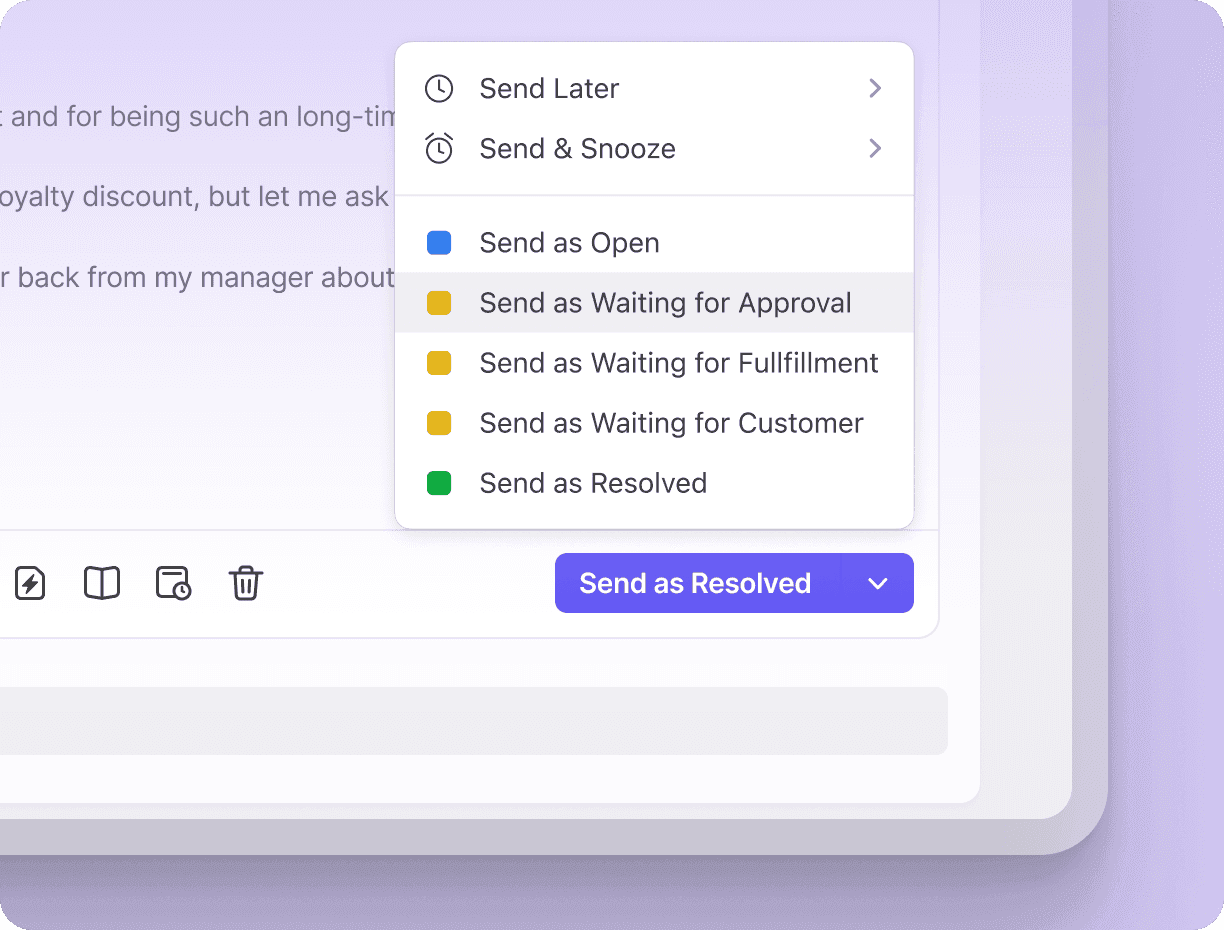 Front internal collaboration with @mentions on email threads