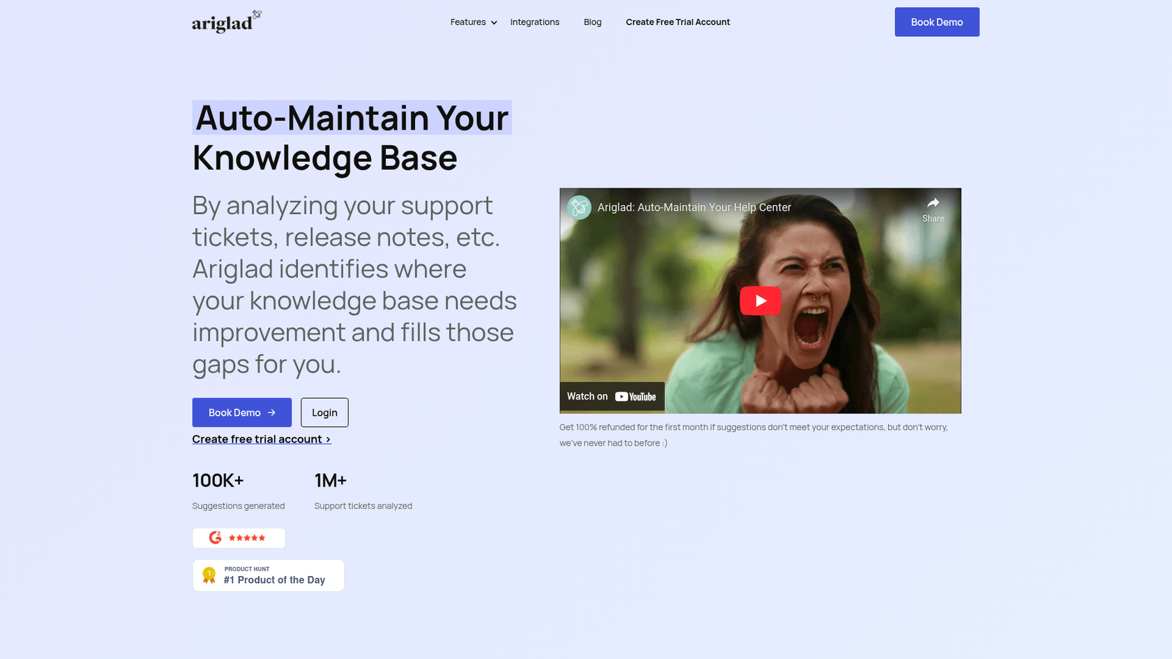Ariglad platform for analyzing documentation gaps